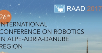 26th International Conference on Robotics in Alpe-Adria-Danube Region RAAD 2017 