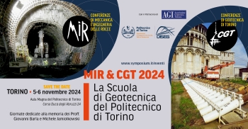 MIR & CGT 2024. La Scuola di Geotecnica del Politecnico di Torino