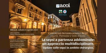 Congresso Interregionale ACOI Liguria, Piemonte, Valle d'Aosta. La sepsi a partenza addominale: un approccio multidisciplinare. 